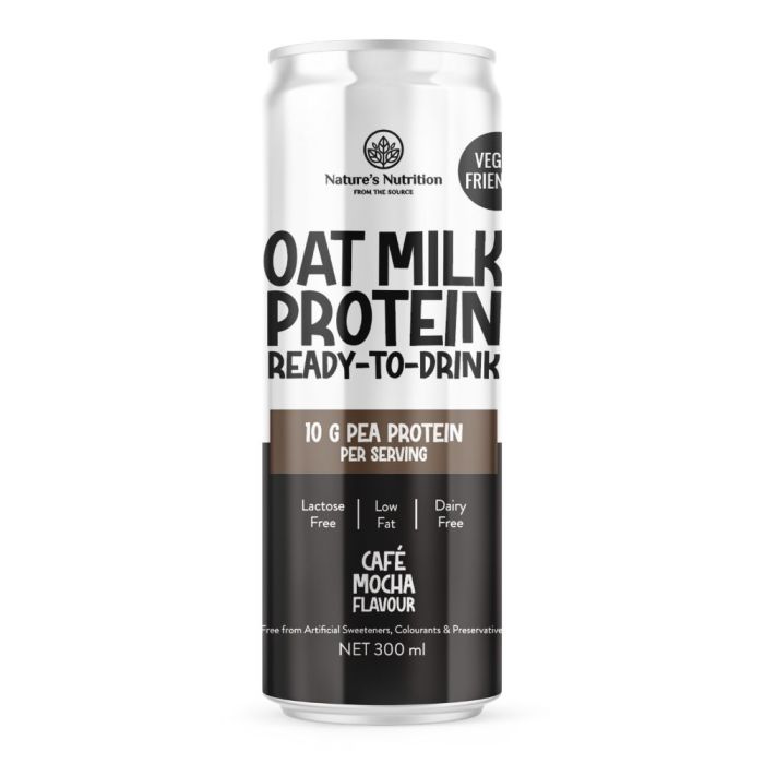 Nature's Nutrition - Oat Milk Protein Ready-To-Drink Café Mocha 300ml