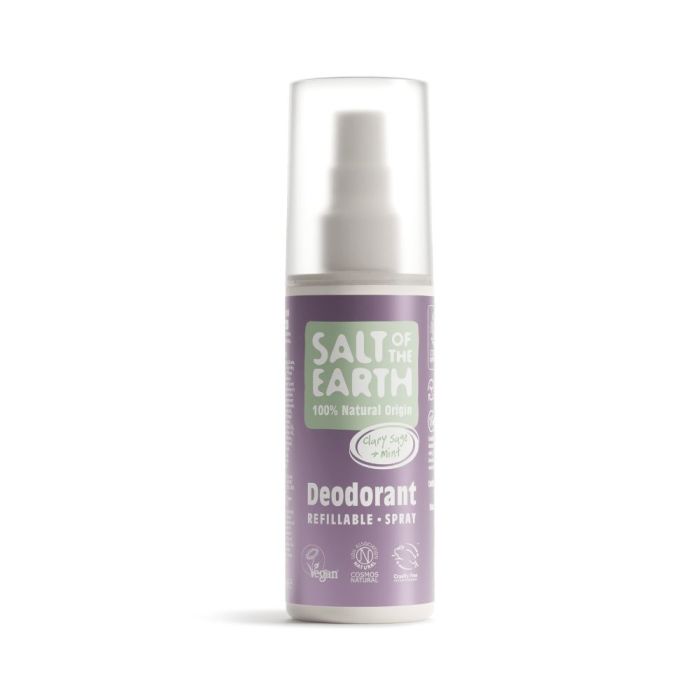 Salt of the Earth - Deodorant Spray Clary Sage & Mint Natural 100ml